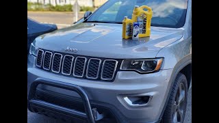 2017-2021 Jeep Grand Cherokee - Oil Change - DIY - Step by Step