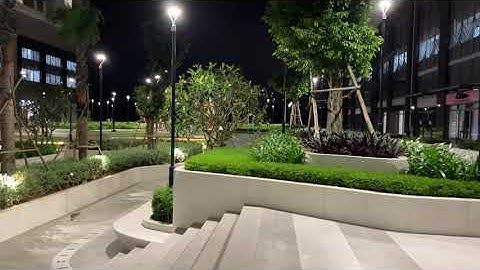 Đi dạo công viên Q7 Sài Gòn Riverside tối cuối tháng 11 | Căn hộ vui vẻ