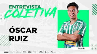 Entrevista com o atacante Óscar Ruiz