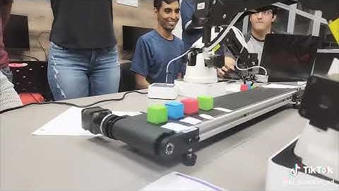 PROGRAMACIÓN DE DOBOT CON COORDENADAS (cinta transportadora)