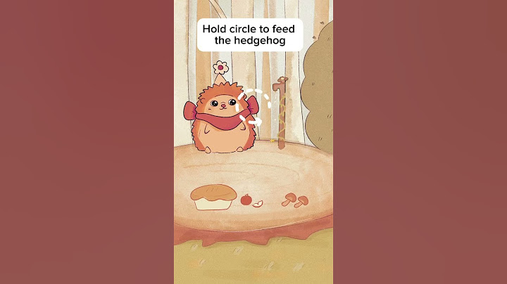 Thank you for feeding the hedgehog! ✨️🦔 #hedgehog #animation