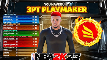 *NEW* 3PT Playmaker BUILD in NBA 2K23 NEXT & CURRENT GEN