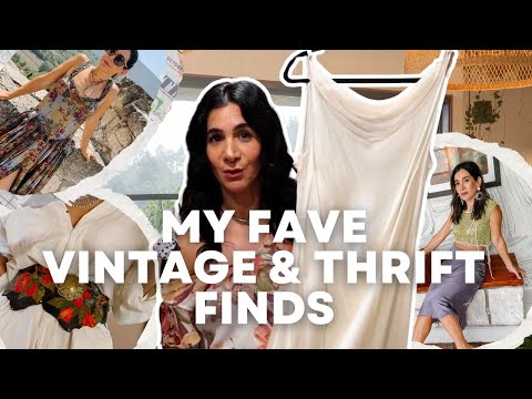 MY FAVORITE VINTAGE AND THRIFT FINDS