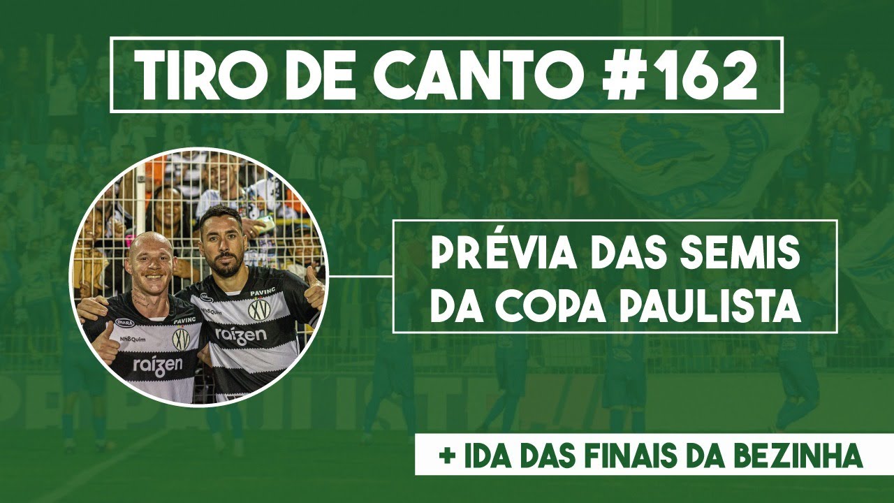 Confira os resultados de ida das quartas de final da Copa Paulista