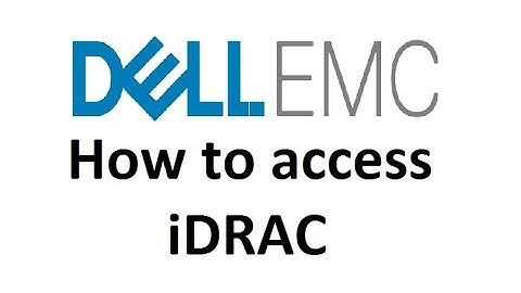 How to access iDRAC via lifecycle on Dell server