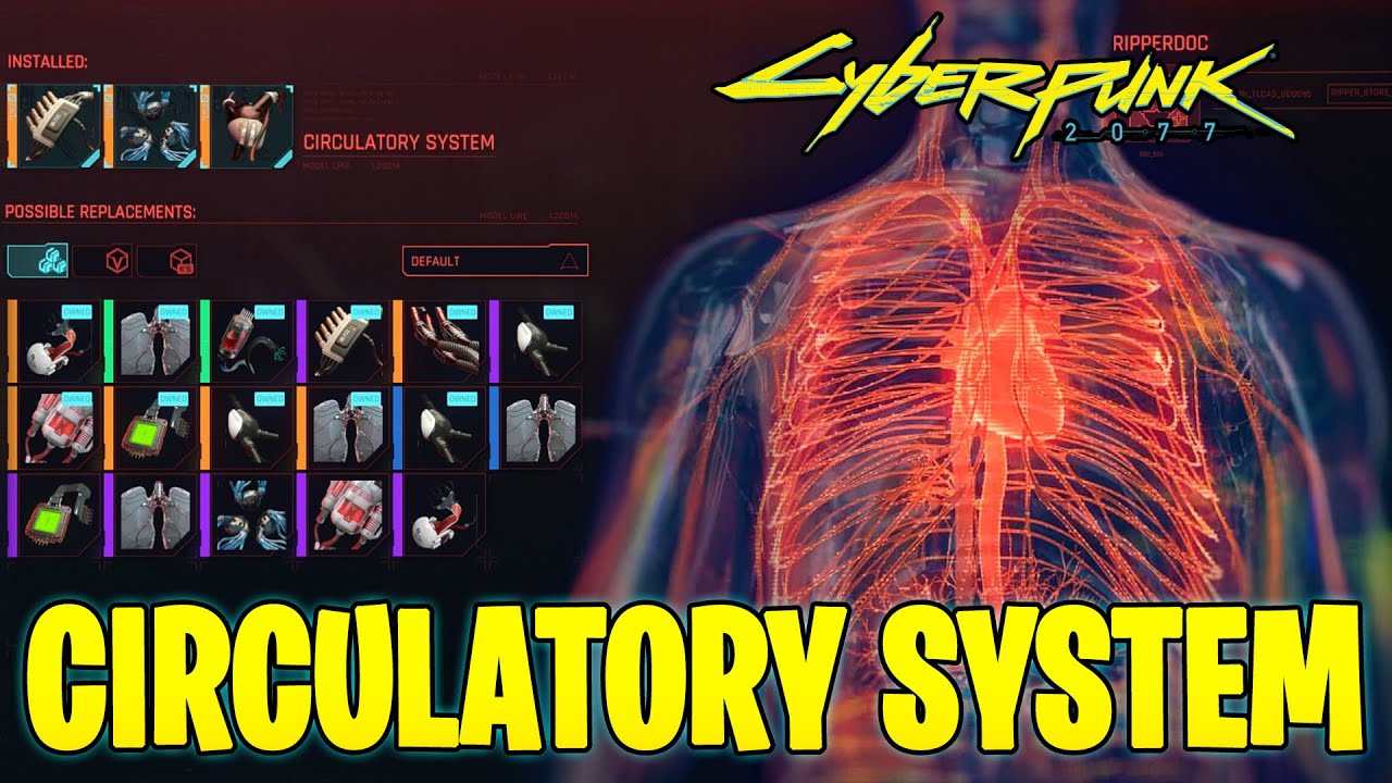 Circulatory System Cyberware Blood Pump Not Working (Cyberpunk 2077