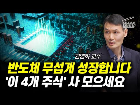 반도체 무섭게 성장합니다 이 4개 주식 사 모으세요 권영화 교수 