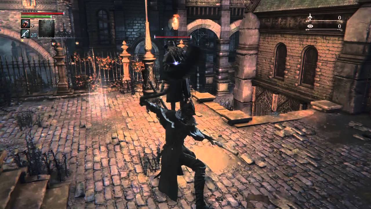 Bloodborne czech lets play part 1 ps4