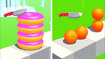 Slice It All Game! Very Satisfying and Relaxing ASMR Slicing Video NEW UPDATE