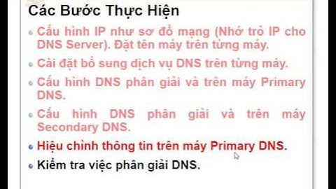 Windows Server 2003 - Lab DNS Trên 2PC - Nguyễn Thanh An