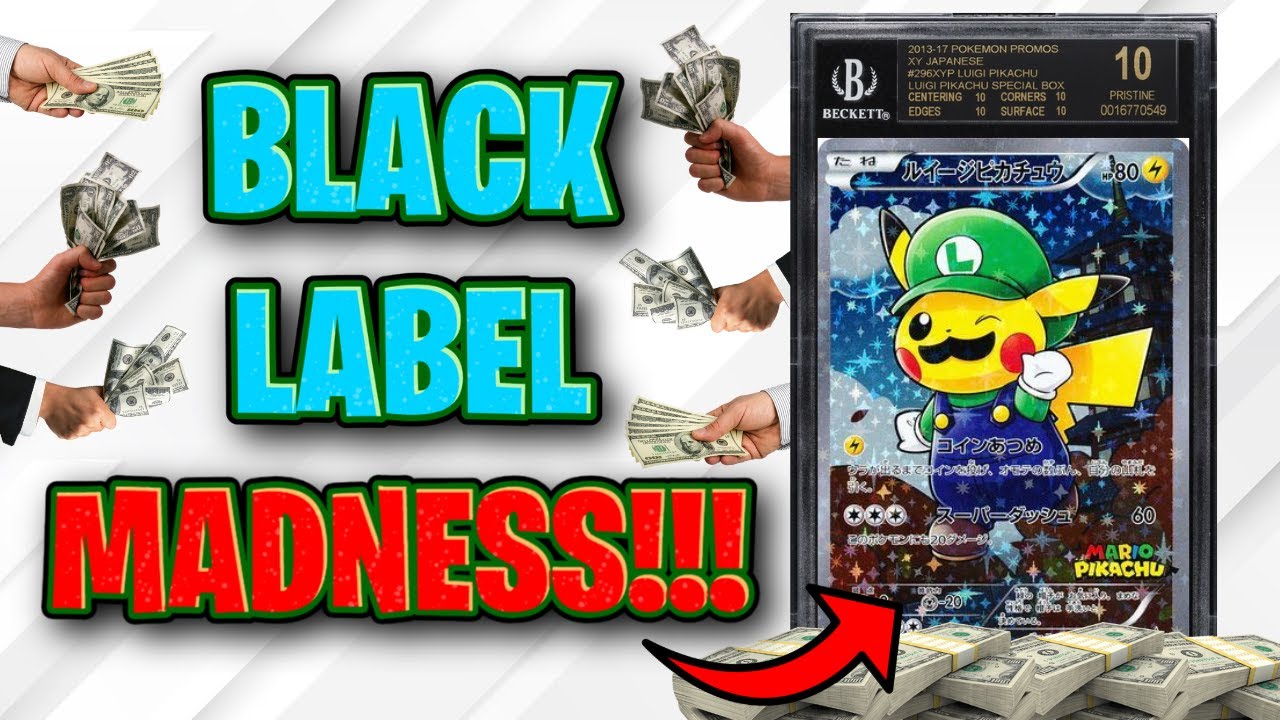 Pokemon Card Auctions Of The Week! Black Label Madness!!! - YouTube