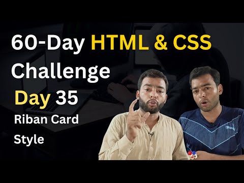 Design Pure CSS Ribbons | Day 35 of 60-Day HTML CSS Challenge