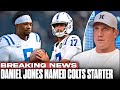 Colts Name Daniel Jones as Starting QB for Entire Season 🏈 | Pat McAfee Show