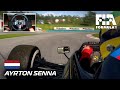 Lotus 97T by Ayrton Senna | 1985 Career Dutch Grand Prix | Logitech G29 Gameplay