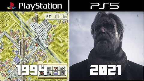 Evolution of PlayStation Game Graphics Through The Years [PS1-PS5]