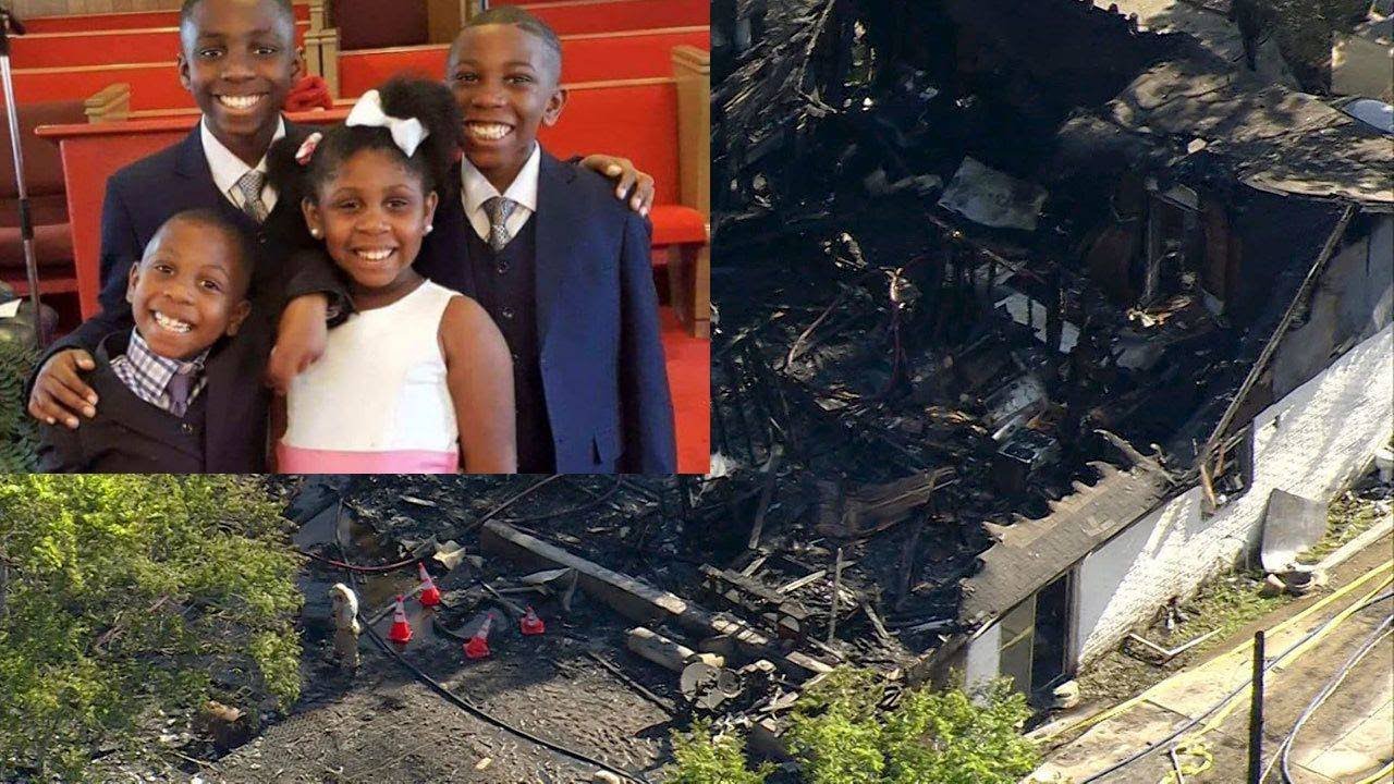 3 children killed in house fire - YouTube