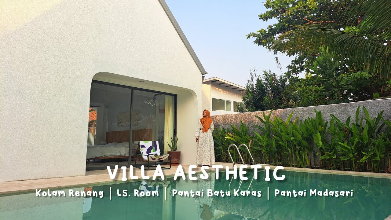 Terbaru !! Le Pari, Villa Private Pool di Pangandaran, Kolam Renang Sangat Luas & Harga Terjangkau