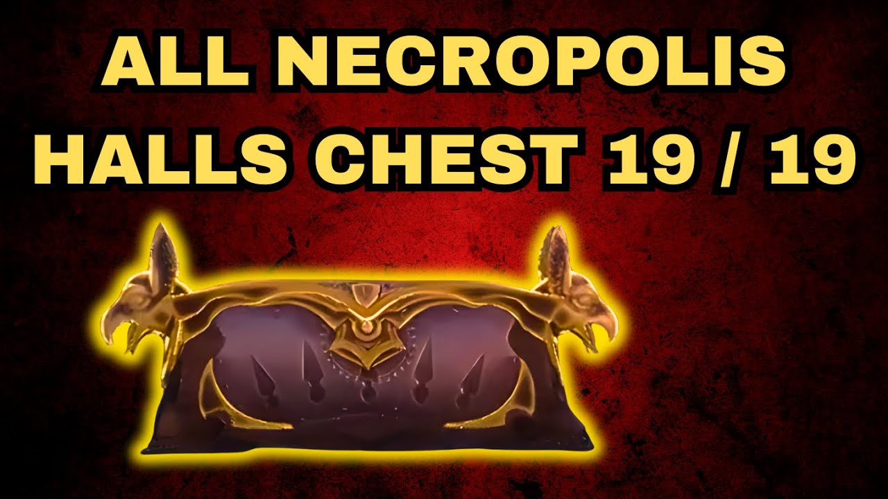 All Necropolis Halls Chest 19/19 + Timelost Hoard - Dragon Age Veilguard