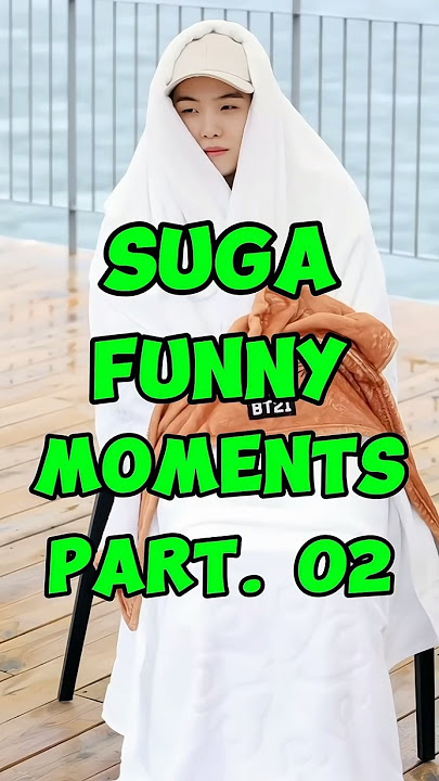 BTS Suga Funny Moments: Try Not to Laugh Challenge! 🤣😜