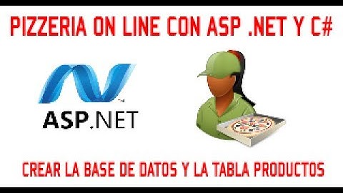 AJUSTES EN EL MENU PRINCIPAL - PIZZERIA ON LINE CON ASP .NET Y C# - VIDEO 06/15