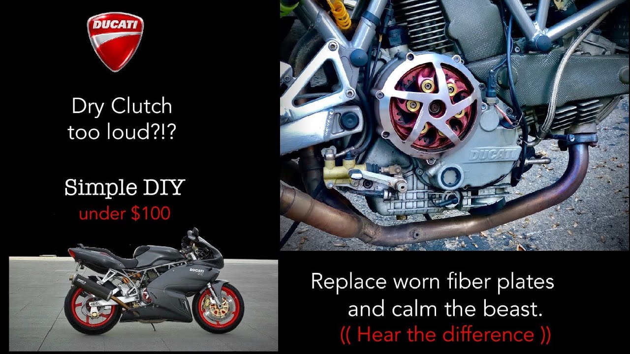 Quiet Ducati Dry Clutch Noise YouTube