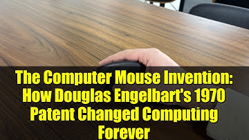 The Computer Mouse Invention: How Douglas Engelbart