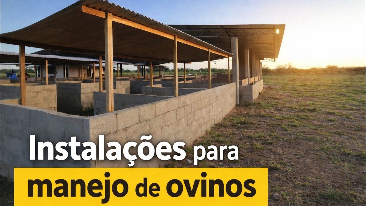 INSTALAÇÕES PARA CRIAÇÃO DE OVINOS NO SERTÃO PERNAMBUCANO.