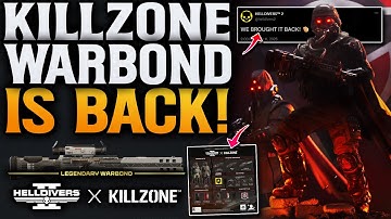 Helldivers 2 FREE Killzone Warbond Is Here! 