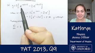 PAT Problems - 2013 Q9 - with Helena and Kathryn