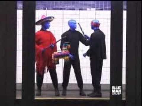 Blue Man Group - Subway Video