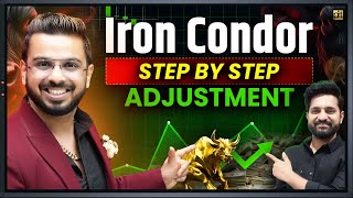 Iron Condor Step by Step Adjustment | Option Trading in Stock Market