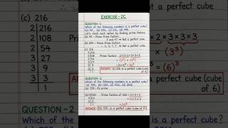 Exercise 2C class 8 maths Rs Agarwal chapter 2 Cubes and cube Roots new edition book