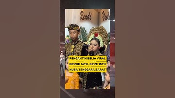 Pengantin Bocah Labil Viral NTB #shorts