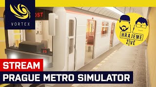 Hrajeme živě Prague Metro Simulator. Podívejte se s námi na další simulátor pražského metra