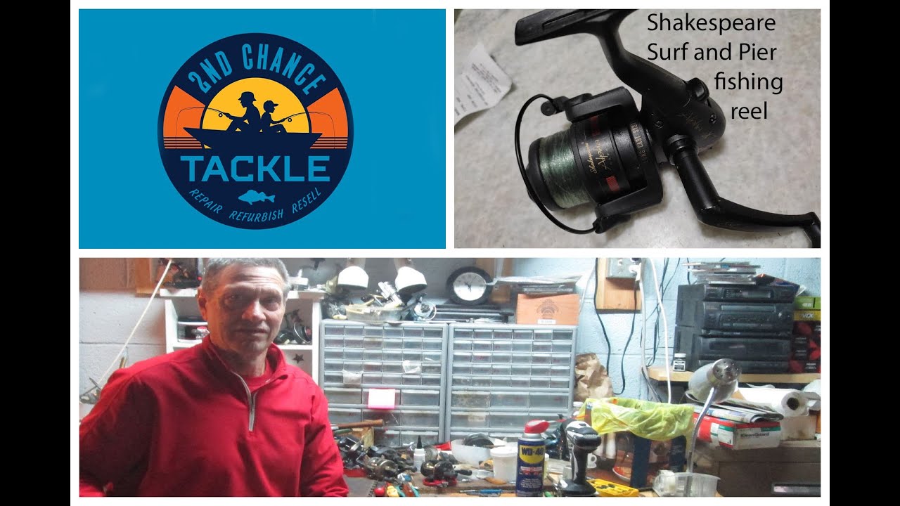 Shakespeare Surf and Pier Saltwater fishing reel how to service