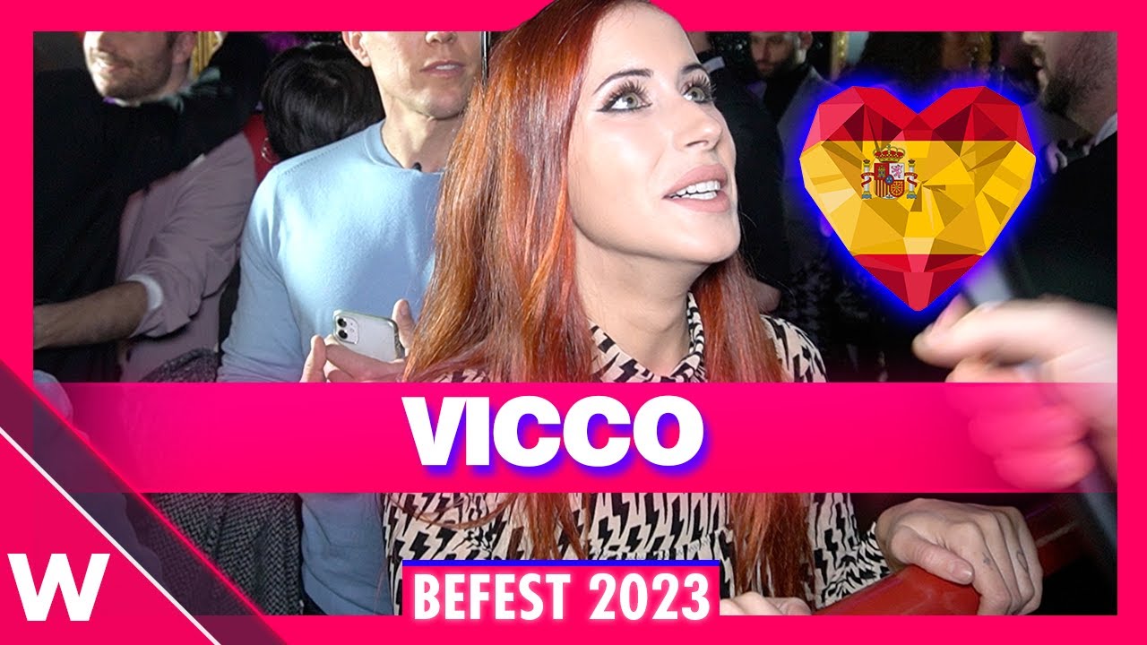Vicco "Nochentera" - Benidorm Fest 2023 Orange Carpet