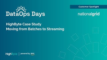 HighByte Case Study: Van batches naar streaming
