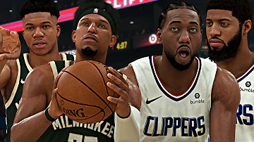 NBA 2K20 MyCAREER - KAWHI & PG13 SCORES 70 POINTS! New Look LA Clippers! [ EP.7 ]