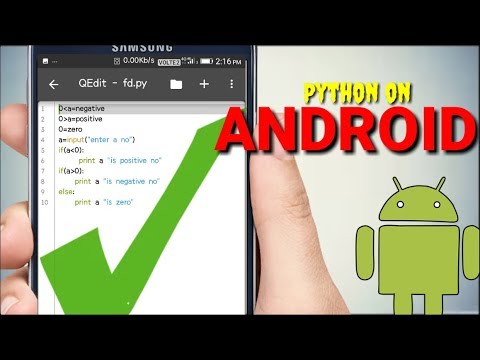 How to run python program on android,most simple way||പയിത്തണ് പ്രോഗ്രാമിങ് ആൻഡ്രോയ്ഡിൽ എങ്ങനെ !?