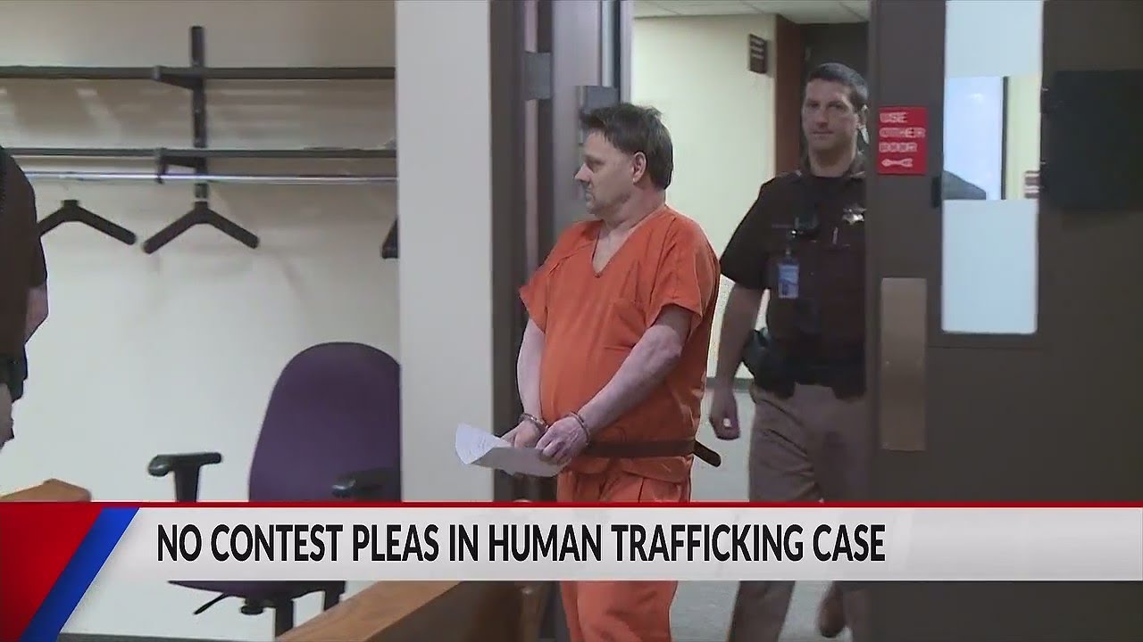No contest plea in human trafficking case - YouTube