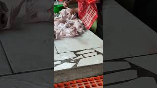 ternyata begini ~ cara potong ayam ~ sedih liat ayamnya