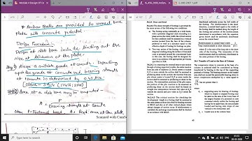 Module 4 Design of Column Base Lecture 1(Slab Base) Date  30/3/2020
