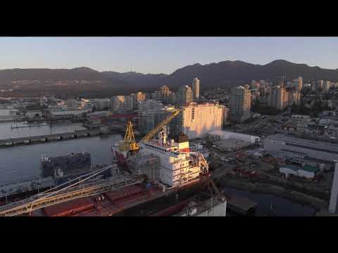 Drydock Vancouver Shipyards