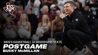 Mississippi State Postgame: Bucky McMillan