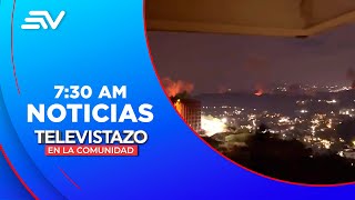Venezuela El Ataque Alcanzó Aeropuertos, Instalaciones Y Bases Militares Televistazo Ecuavisa