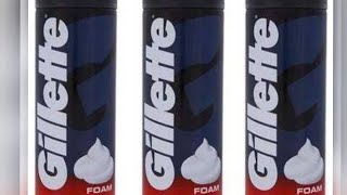 Gillette جيليت فوم الأفخم @ahmeddiab4239 لحلاقة الذقن