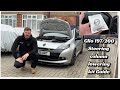 Renault Sport Clio 197 200 Steering column lowering kit install guide (ideal for lowered seats)