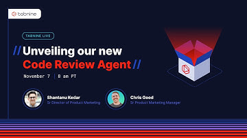 Tabnine Live: Introducing our new Code Review Agent