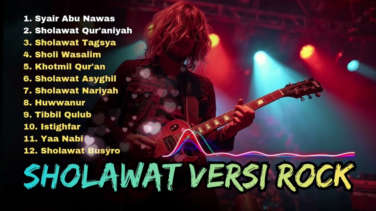 RINDU RAMADHAN ❤️ Sholawat Nabi Versi Rock Populer Terbaru Full Album