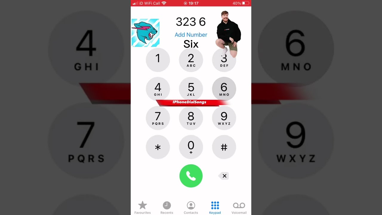 Mr Beast Song AND Then I Called It IPhoneDialSongs Shorts